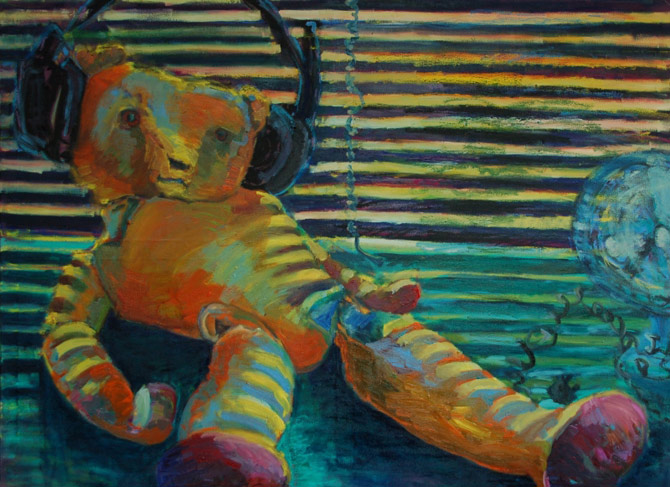 Bär mit Kopfhörer (Bad Bear]