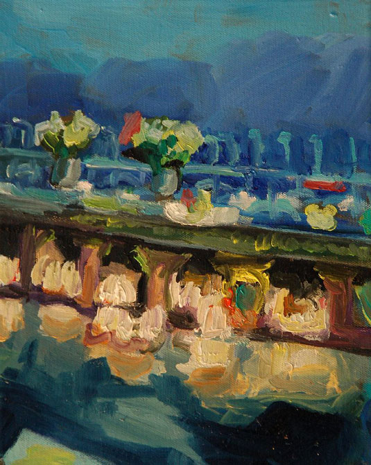 Altar im Morgengrauen