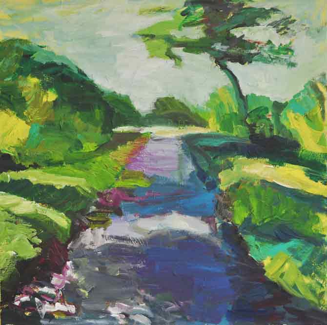 Weg zur kleinen Runde