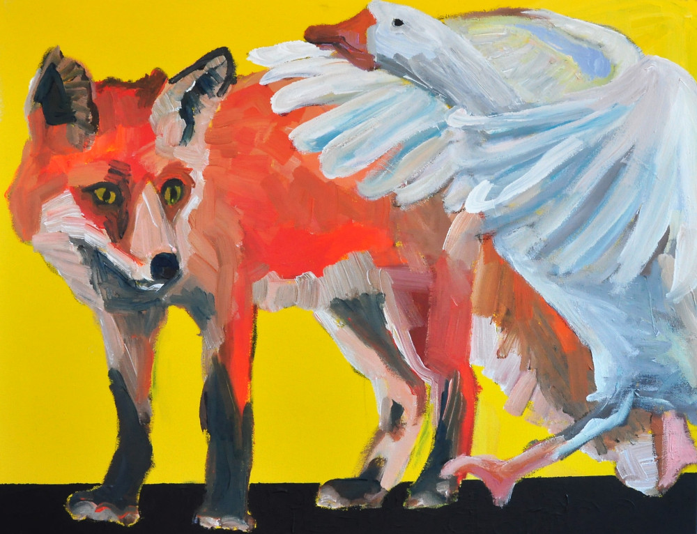 Fuchs und Gans