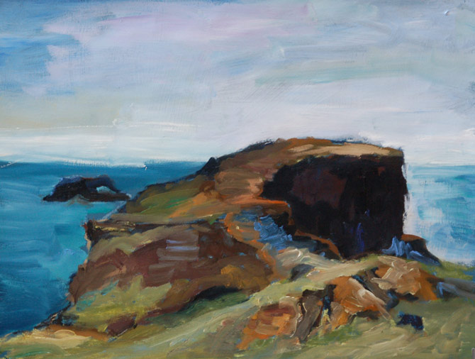 Papageientaucherfelsen, Island