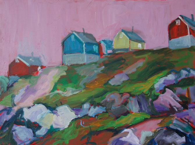 Inuithäuser, Grönland