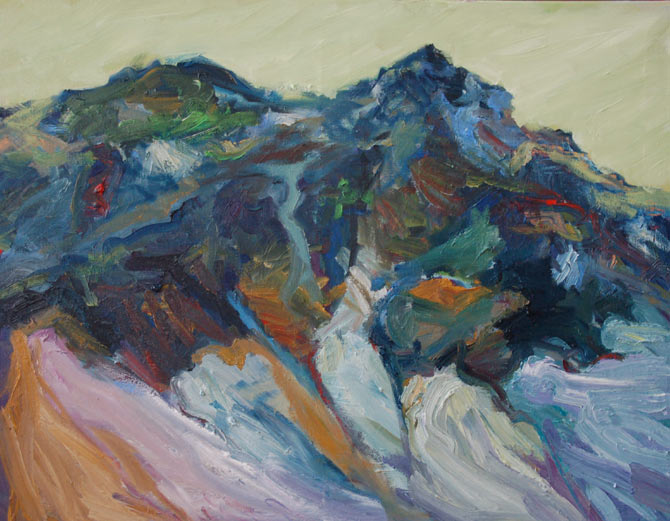 Dunkler Felsen, Island