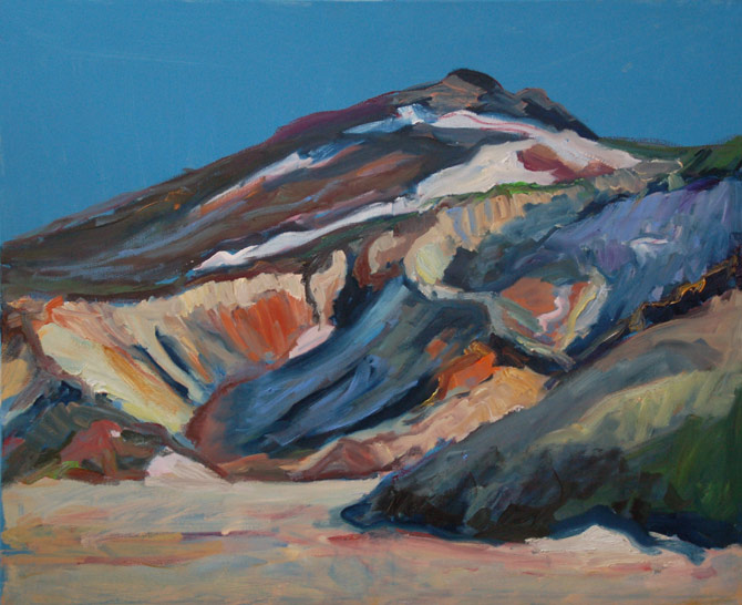 Blauer Berg II, Island