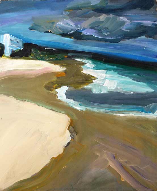 Wolken über Audierne