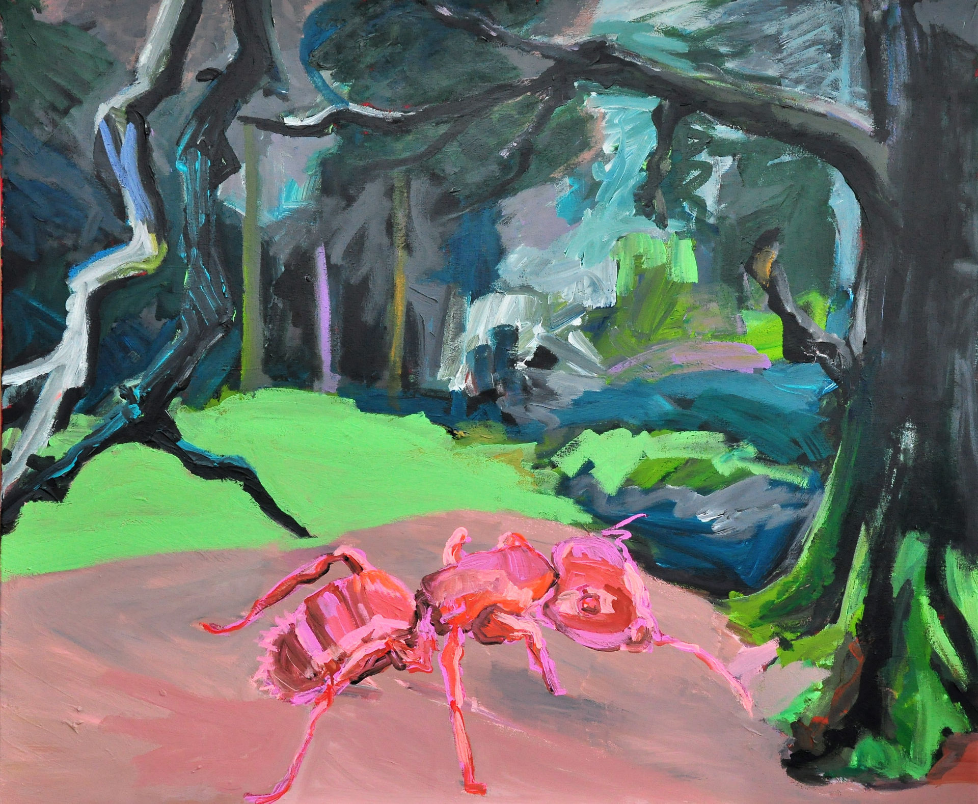 Ameise im Zauberwald